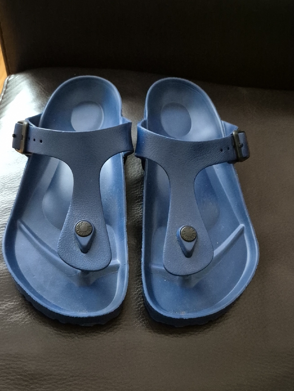 Birkenstock Blue Thong Sandals - Slide Style sz 41